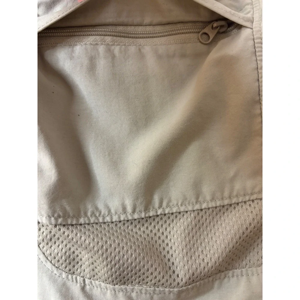 Columbia PFG Women Beige Fishing Hiking Shorts UPF 30+ FL8016 Size Medium - Picture 3 of 6